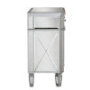 Milan Mirrored 1 Drawer 2 Door Console