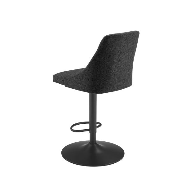 Bruce Gray Adjustable Bar Stool