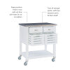 Robbin Wood Kitchen Cart