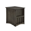 Mission Gray Side Table