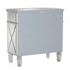 Milan Mirrored 1 Drawer 2 Door Console