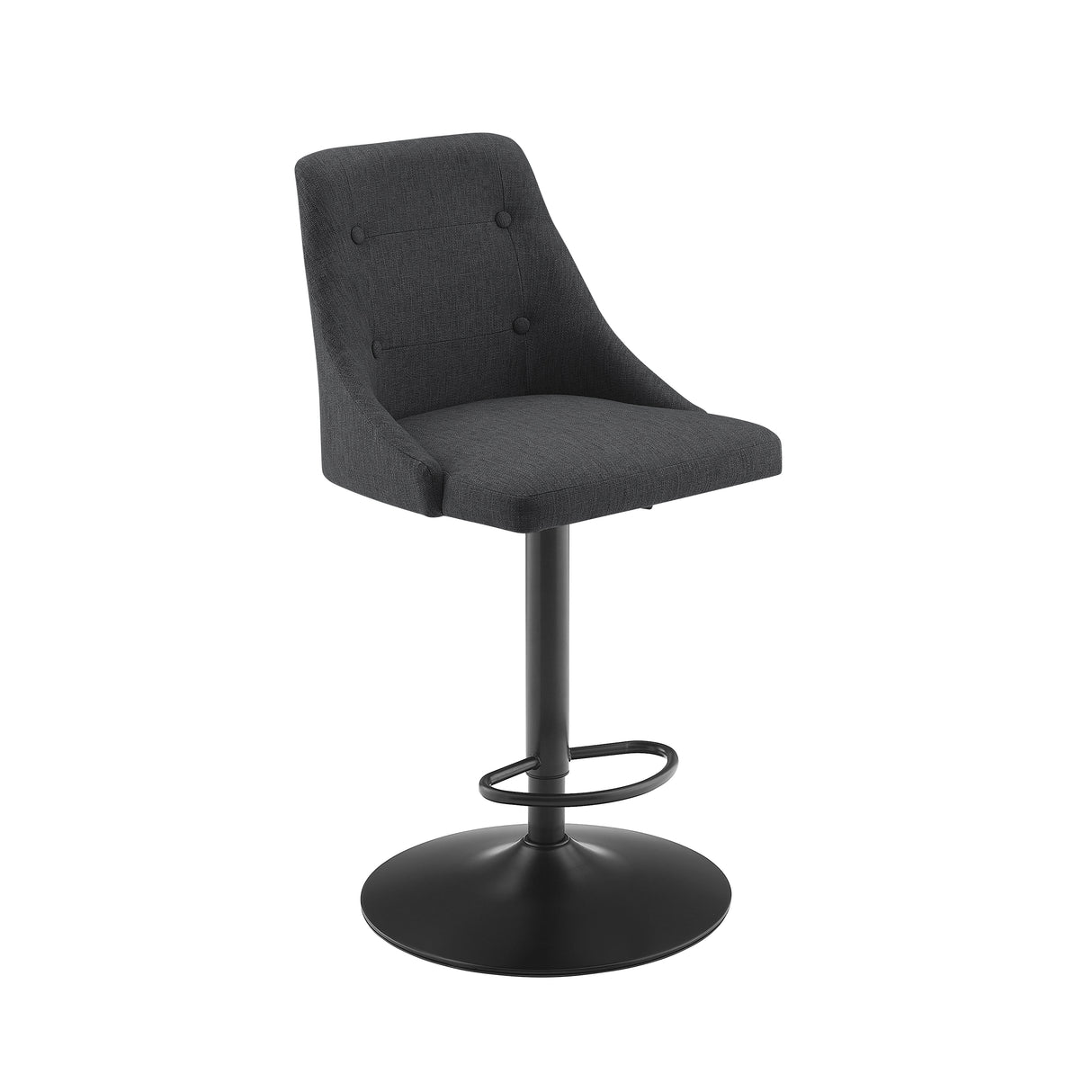 Bruce Gray Adjustable Bar Stool