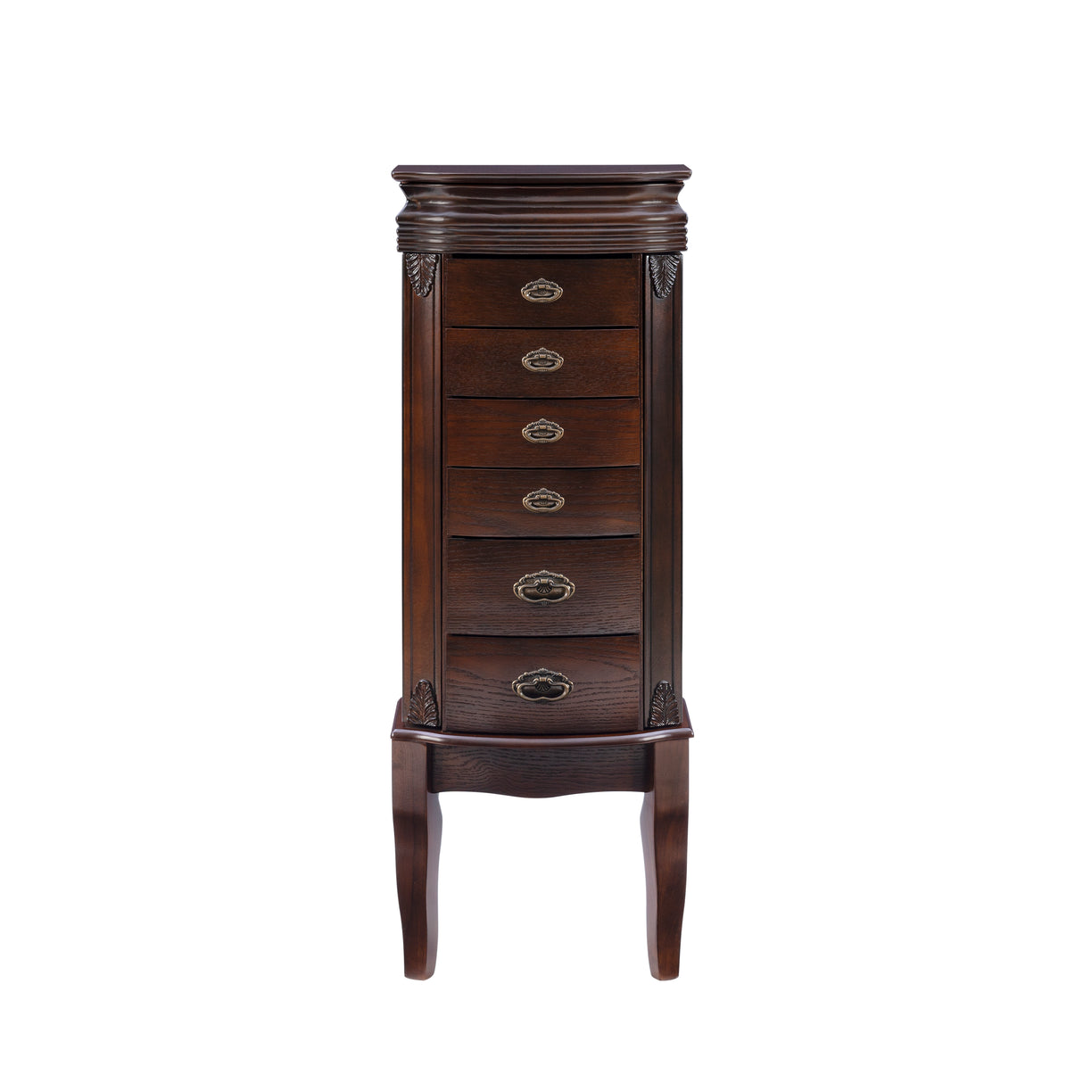 Joelle Espresso Jewelry Armoire