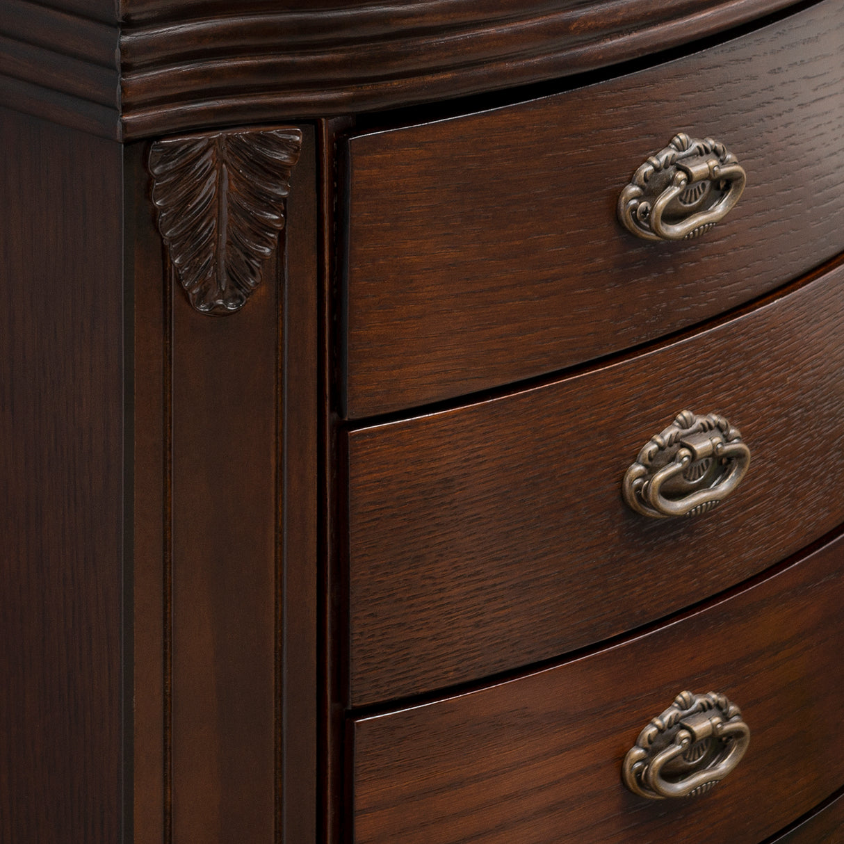 Joelle Espresso Jewelry Armoire