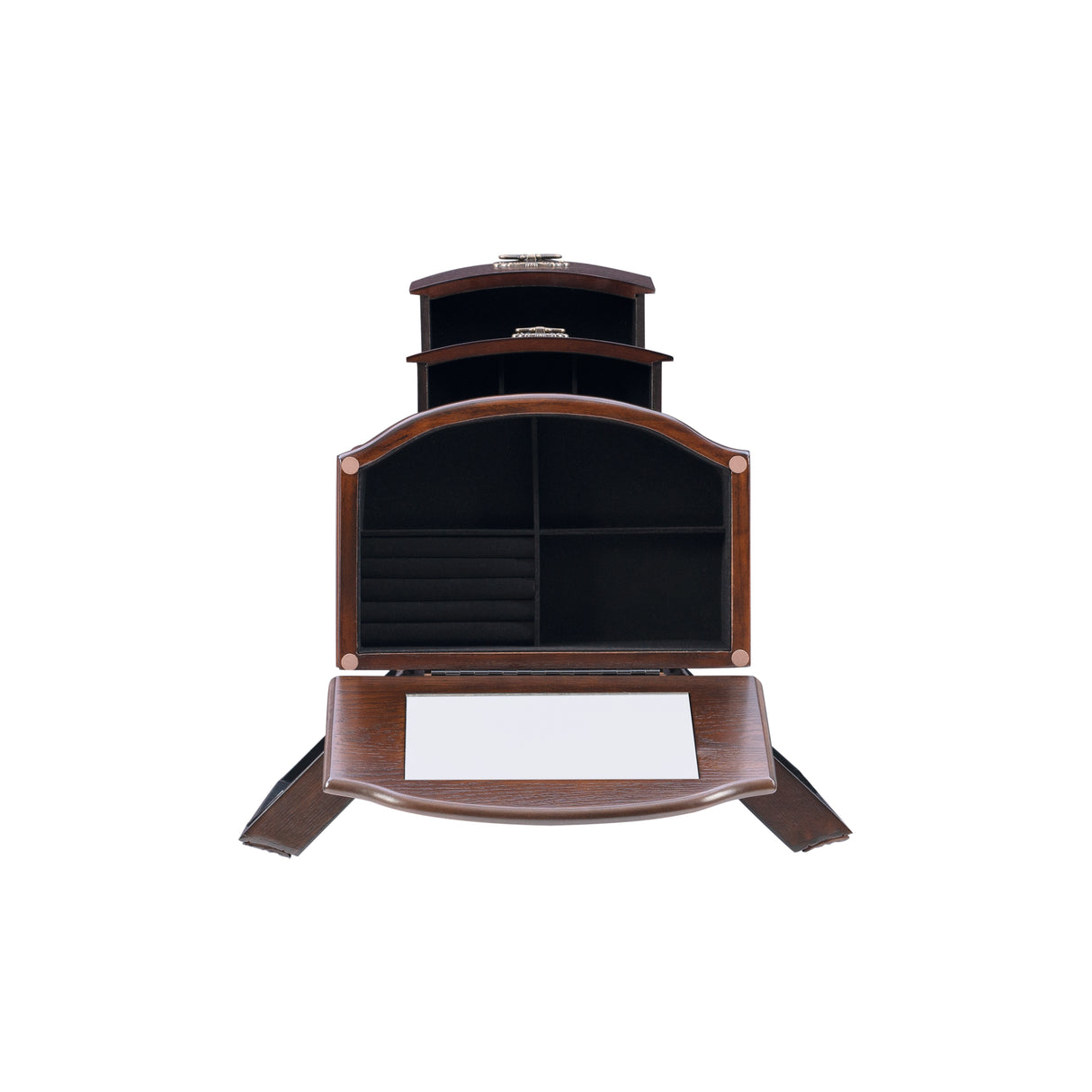 Joelle Espresso Jewelry Armoire