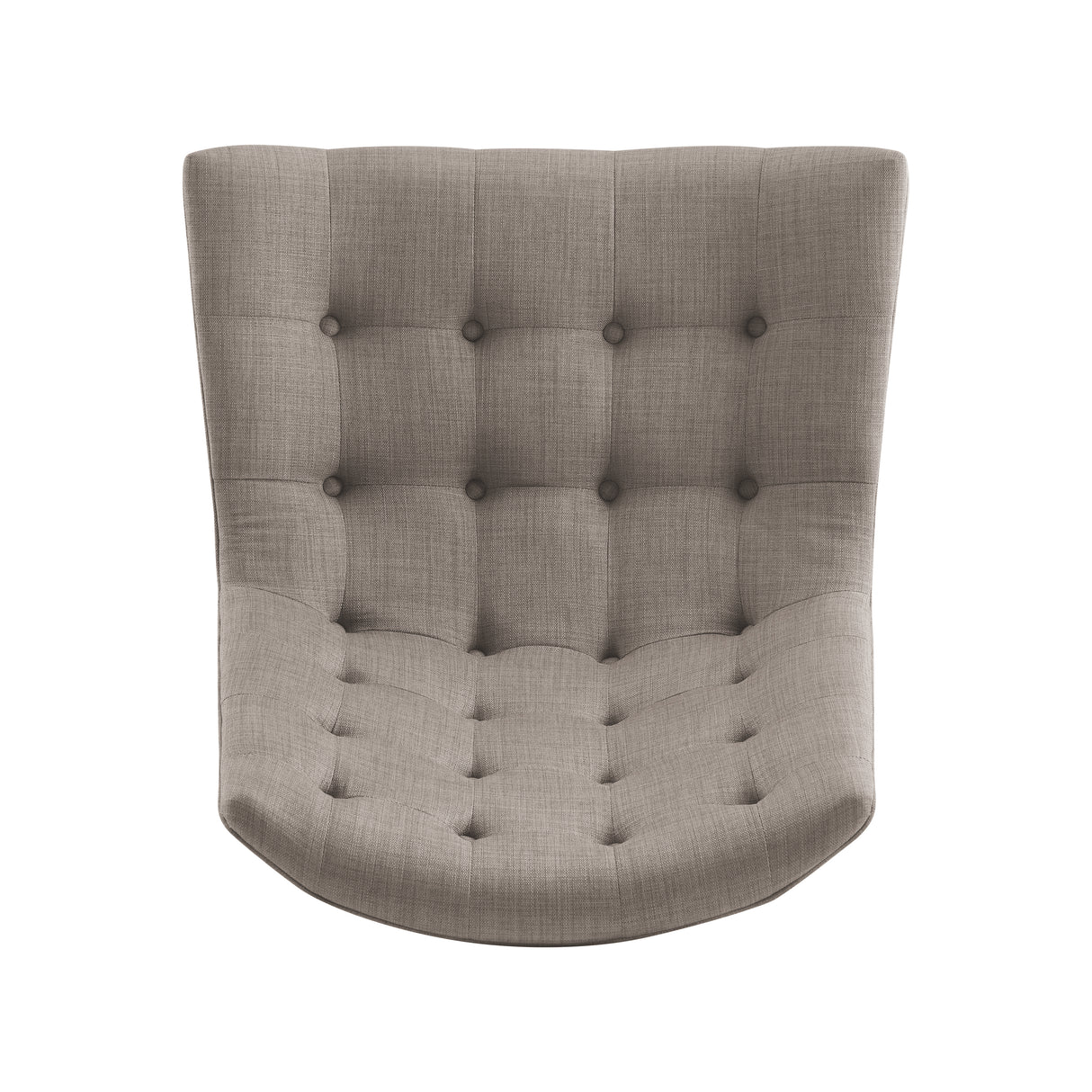 Ventura Dolphin Gray Tufted Chair