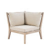 Svana Beige or Navy Corner Chair