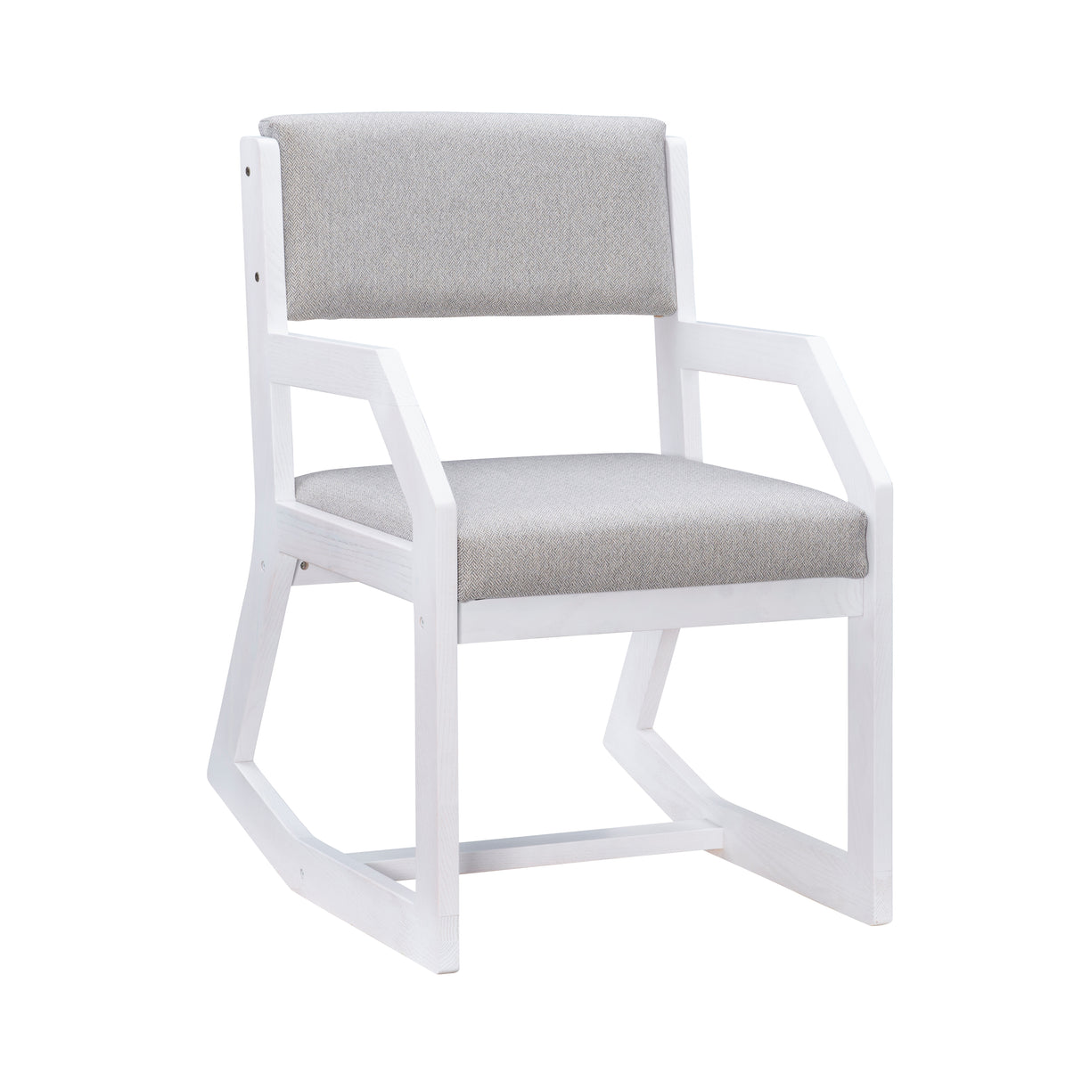 Atlas 2 Position Sled Base Chair White