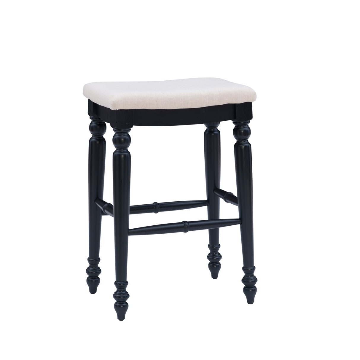 Marino Antique Backless Bar or Counter Stool