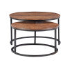 Wynter Brown Nesting Coffee Tables