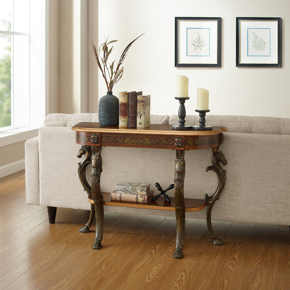 Flicka Console With Cast Legs