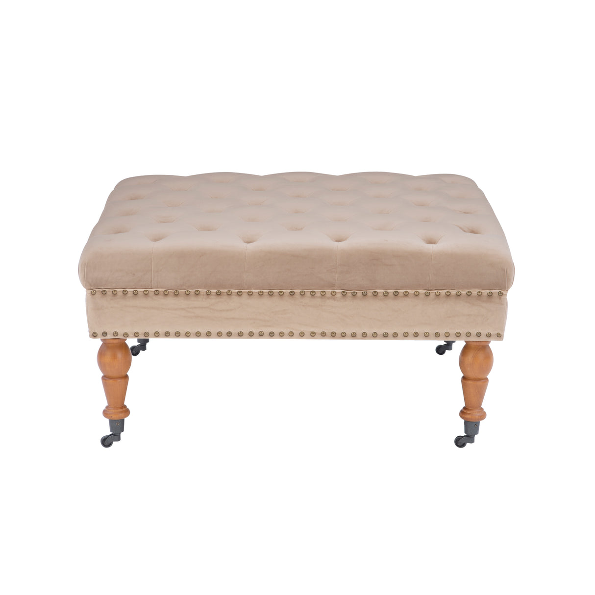 Isabelle Square Tufted Ottoman