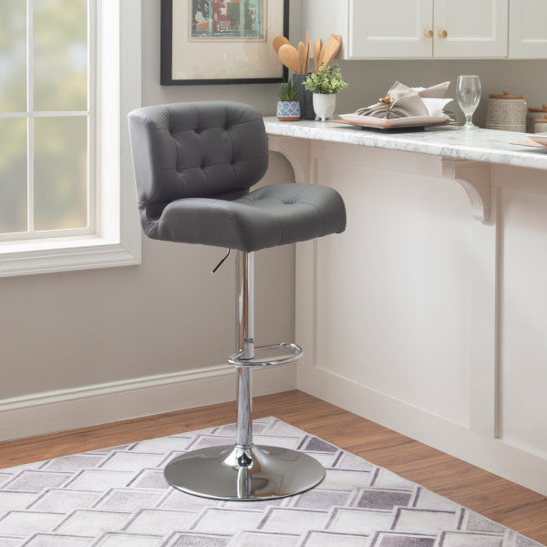 Bridger Gray Bar Stool