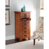 Anna Lee Oak Jewelry Armoire
