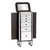 Heather Mirror And Wood Jewelry Armoire