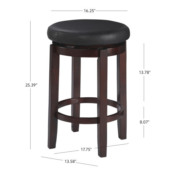 Maya Faux Leather Stool