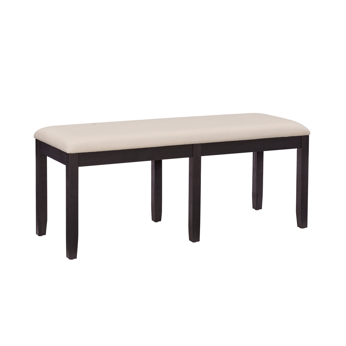 Jordan Dark Charcoal Backless Dining Bench
