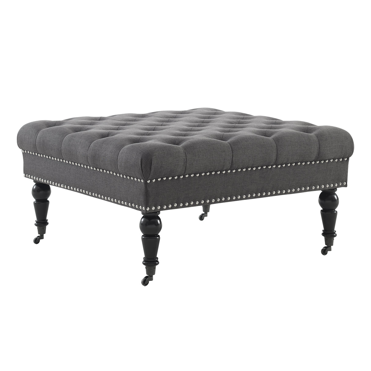 Isabelle Square Tufted Ottoman