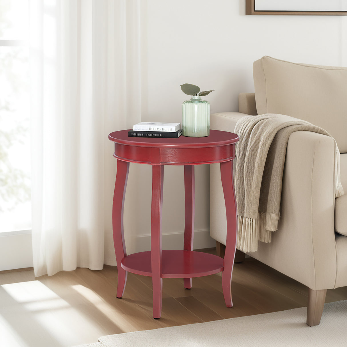 Rainbow Round Side Table
