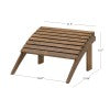 Adirondack Outdoor Ottoman