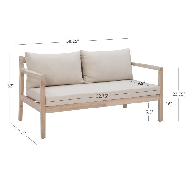Svana 2 Seater Outdoor Sofa