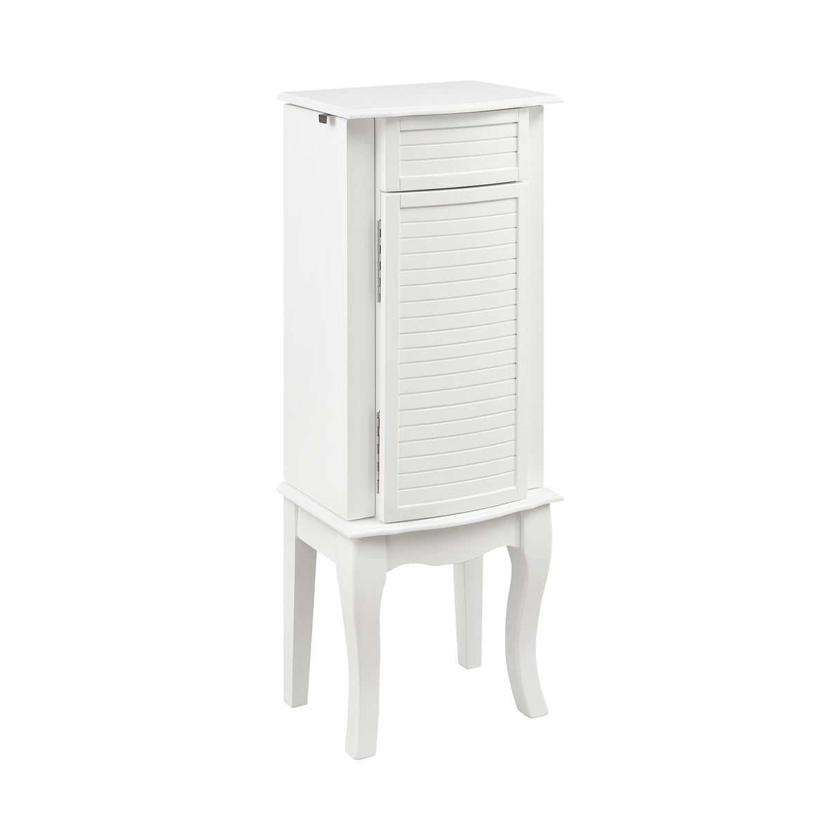 Whitney White Jewelry Armoire
