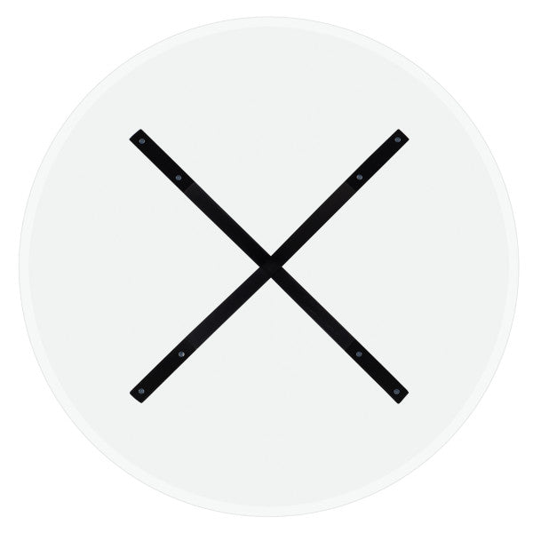 Auden Black Dining Table With Glass