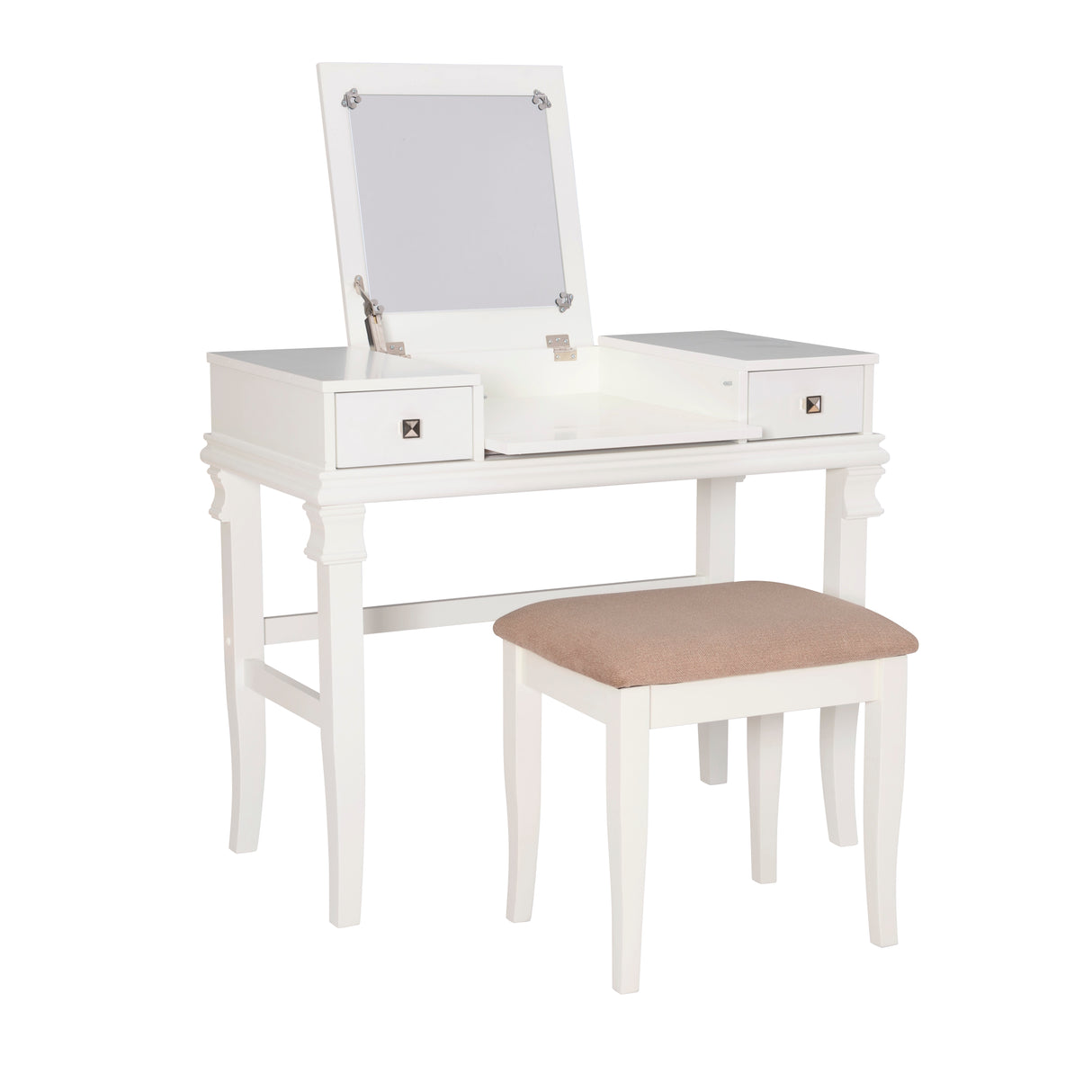 Angela Walnut Vanity Set