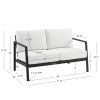 Alora Aluminum Outdoor Loveseat