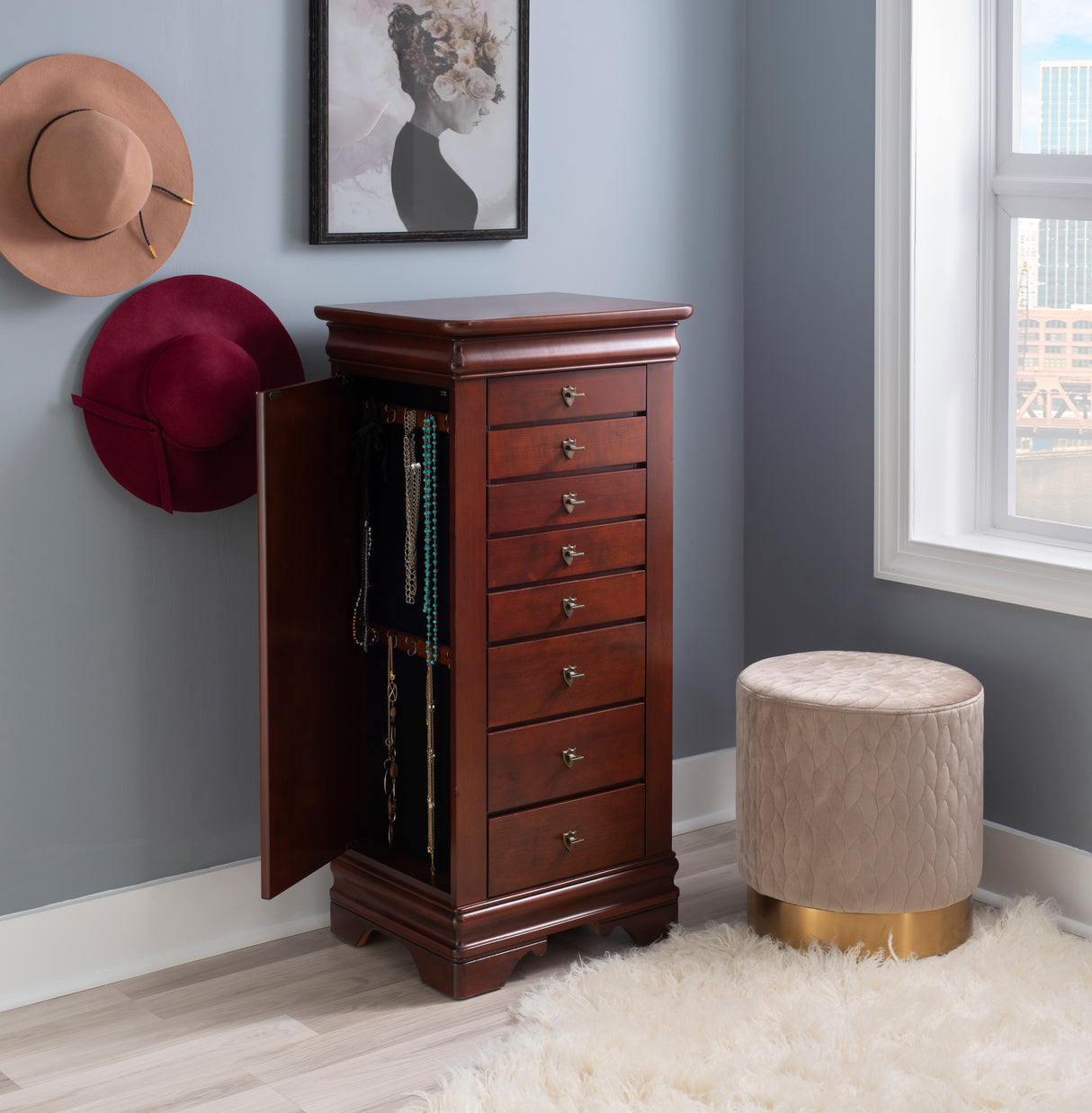 Jaymes Jewelry Armoire