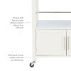 Cameron Kitchen Cart Granite Top
