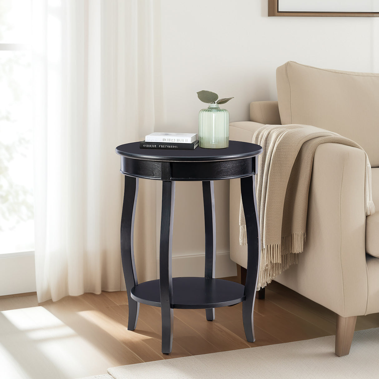 Rainbow Round Side Table