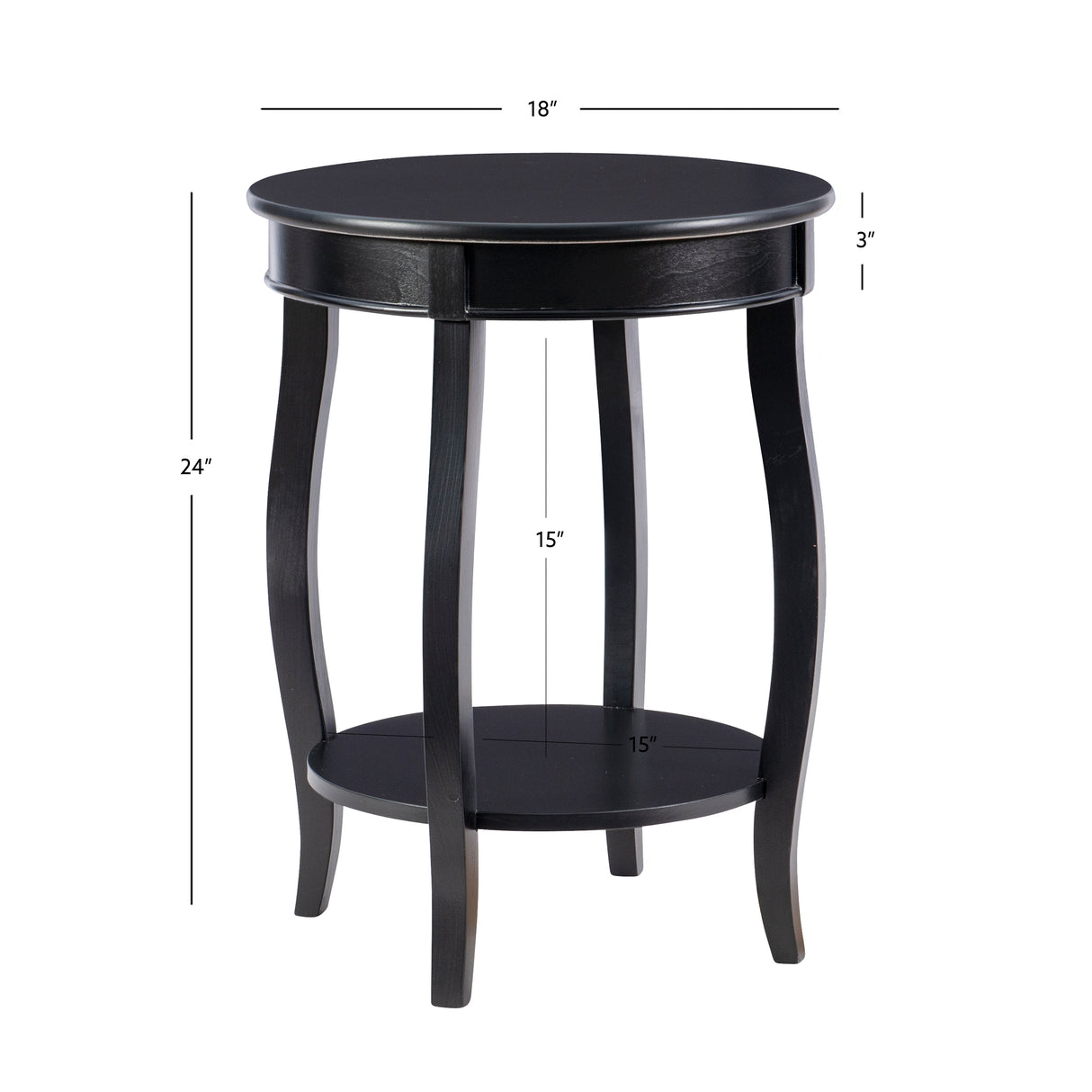 Rainbow Round Side Table