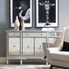 Milan Mirrored 3 Drawer 4 Door Console