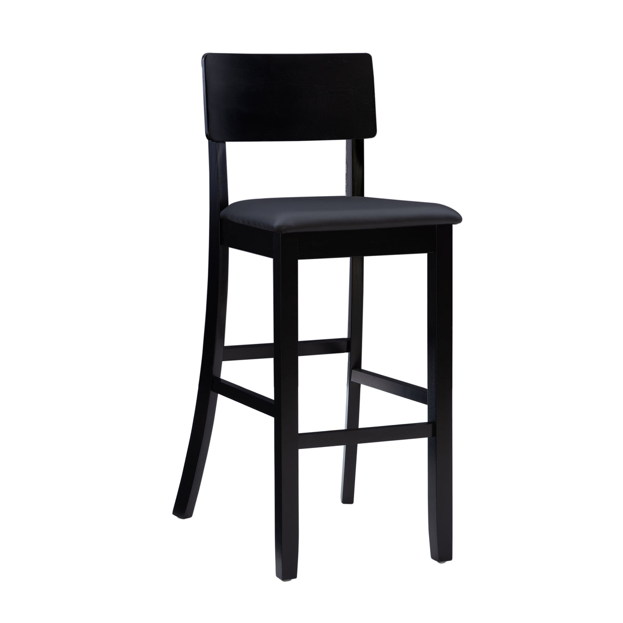 Torino Black Contemporary Stool
