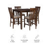 Landry 5 Piece Counter Height Set