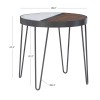 Riley Two Toned Side Table