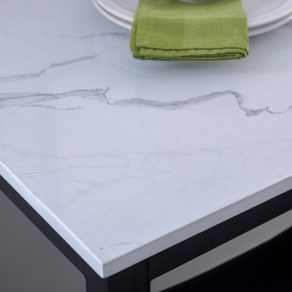 Betty Faux Marble 3 Piece Faux Leather Set