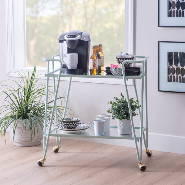 Ellie Metal Bar Cart