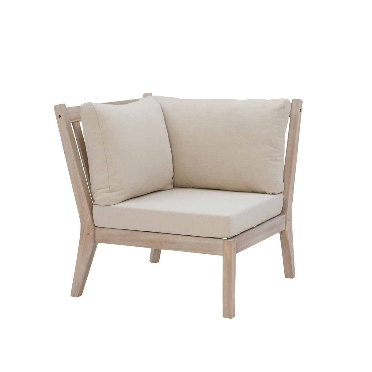Svana Beige or Navy Corner Chair