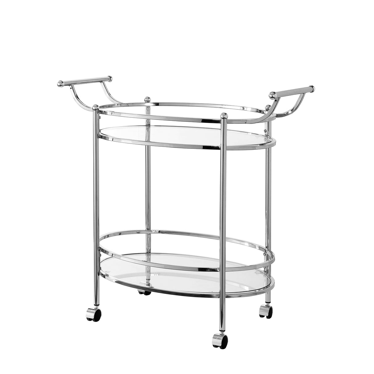 Chrome Service Cart