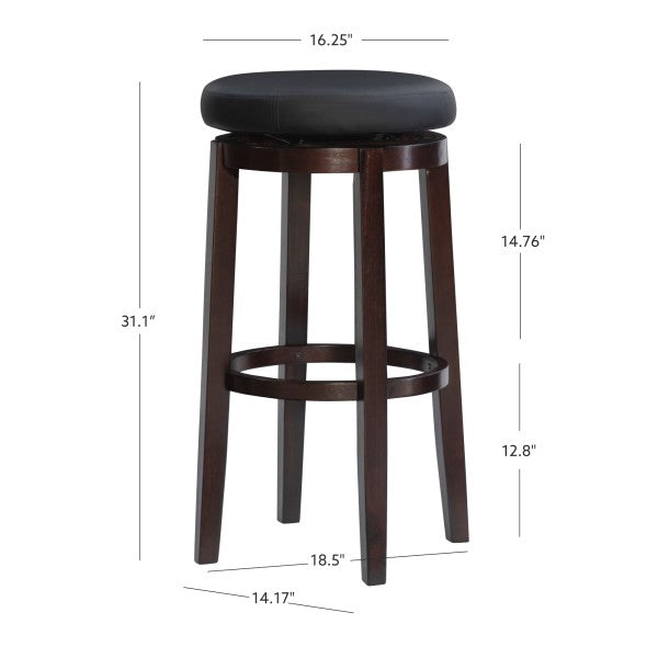 Maya Faux Leather Stool