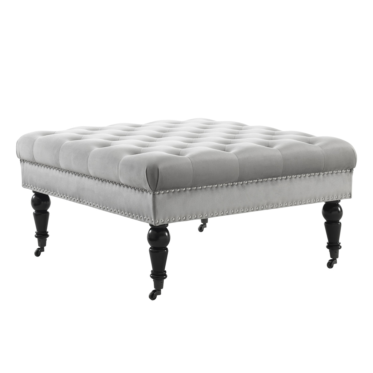 Isabelle Square Tufted Ottoman