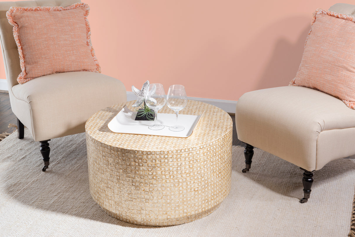 Capiz Coffee Table