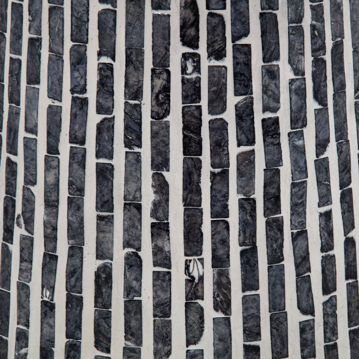 Capiz Black Side Table