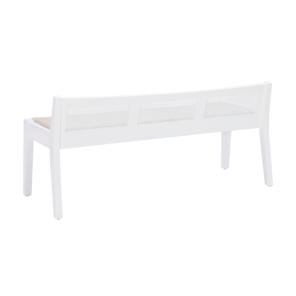 Beaux Cane Back Bench