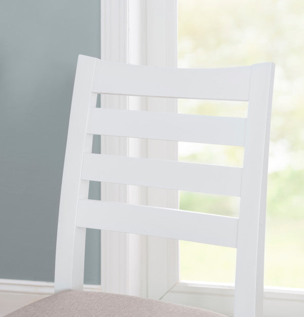 Felicia White Counter Stools (Set of 2)