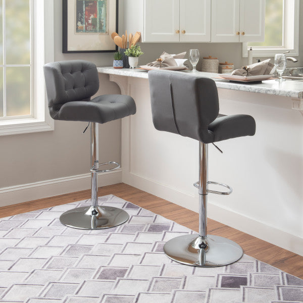 Bridger Gray Bar Stool