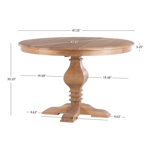Banks Round Dining Table