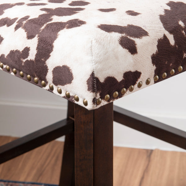 Corey Cow Print Stool